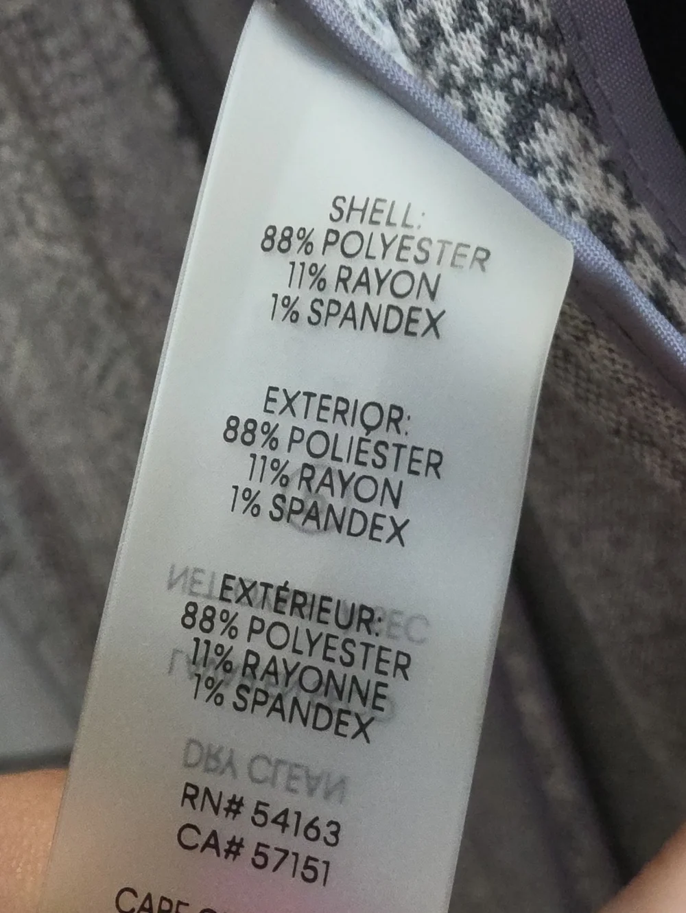 Calvin Klein 31 length